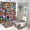 AA, variant on African Mud Cloth Black And White Shower Curtain Waterproof Bathroom Curtain Set with Hooks Home Decor Bathroom Curtains 4pcs