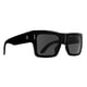 thumbnail image 1 of SPY Optic Bowery, Gafas de Sol Cuadradas, Lentes que Mejoran Color y Contraste, Negro - Lentes Polarizadas GRIS HAPPY, 1 of 5