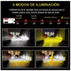 thumbnail image 4 of Par Faros  Bloosom Lupa Doble Color Exploradoras Para Auto Moto 60w Negro, 4 of 4