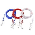 thumbnail image 3 of Durable Double-Headed Pet Leash Long Steel Wire Chain for Outdoor Dogs Supplies Easy to Walk Dogs, 3 of 3