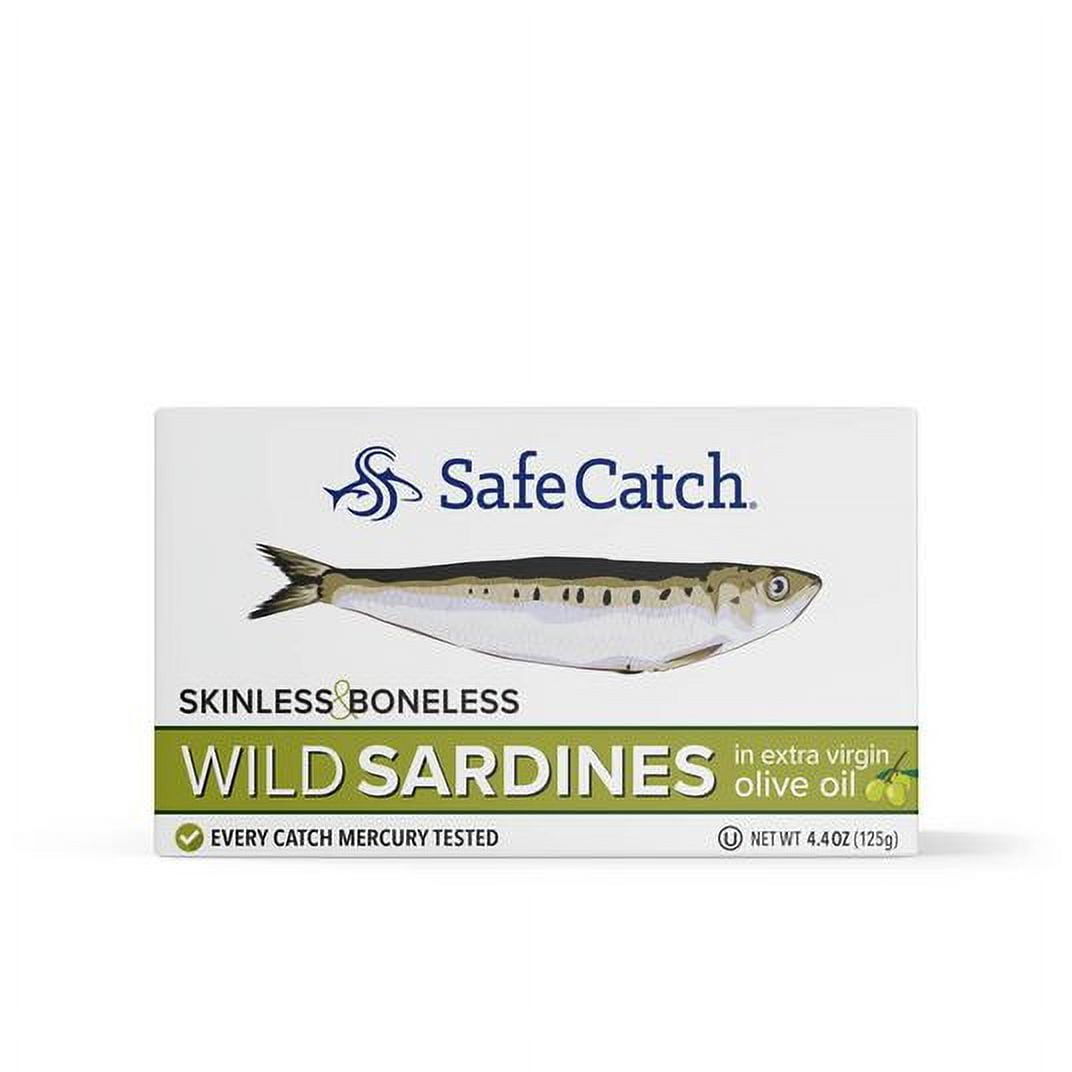  Safe Catch Canned Mackerel Fish in Pure Olive Oil