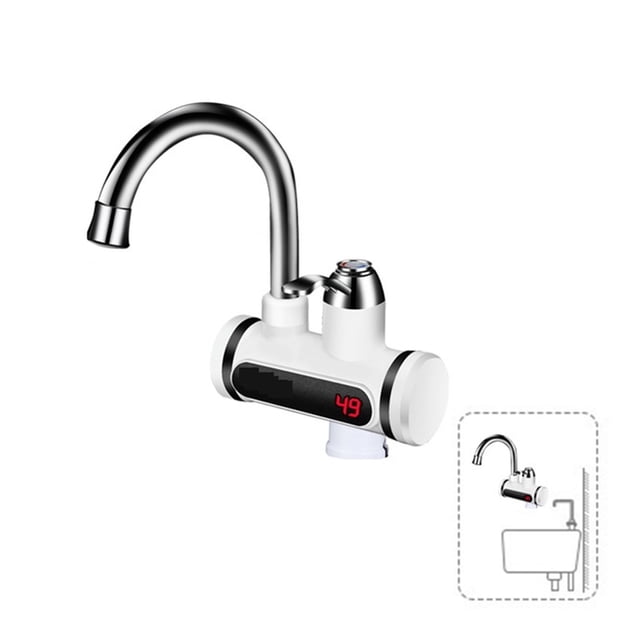 Water Heater Electric Display Kitchen Tap,Instant Hot Water Faucet Heater Cold Heating, Instantaneous Water Heater, ,Faster Heat