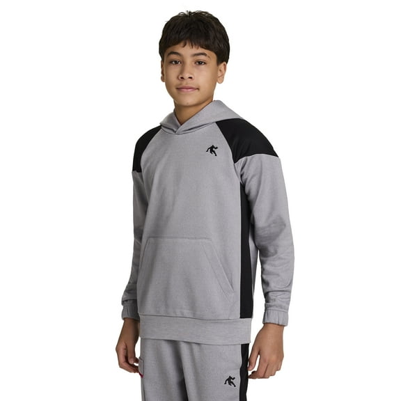 AND1 Boy's Athletic Back Court Pullover Fleece Hoodie, Sizes 4-18