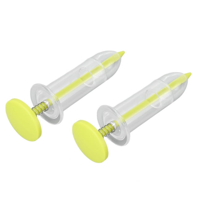 Mini Seed Spreader, 2 Partially Hand Held Seed Distributors of Adjustable Planters for Gardening, Planning Pots