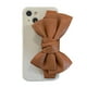 thumbnail image 1 of Desiderio Funda de cuero con lazo grande compatible con iPhone elegante y suave funda para teléfono móvil protegida a mano,estilo:estilo1;, 1 of 5