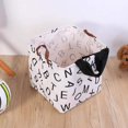 thumbnail image 4 of Panier à Linge Imperméable en Coton et Lin, Panier de Rangement Pliable, Sac de Rangement pour Jouets d'Enfants, Boîte de Rangement pour sous-Vêtements, 4 of 8