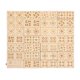thumbnail image 2 of Quilt Juego De Dominó Con Bloques De Edredón De 28 Piezas, Juego Educativo, Bloques De Rompecabezas De Madera De Cerezo, Juego De Dominó Para 2-4 Jugadores, 2 of 7