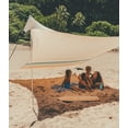 thumbnail image 2 of Neso Tents Grande Beach Tent, 7 pies de alto, 9 x 9 pies, esquinas reforzadas y bolsillo refrigerador (arco iris), 2 of 5