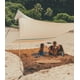 thumbnail image 2 of Neso Tents Grande Beach Tent, 7 pies de alto, 9 x 9 pies, esquinas reforzadas y bolsillo refrigerador (arco iris), 2 of 5