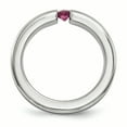 thumbnail image 2 of Edward Mirell Titanium Rhodolite Garnet & Anodized 4mm Band, 2 of 7