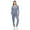 Denim Blue, variant on Women's 2 Piece Velour Tracksuit Set