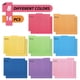 thumbnail image 2 of Home Office Storage, Manila Color Folder, Office Information Storage Book, Folder, 16 Sheets 8 Color, 2 of 5