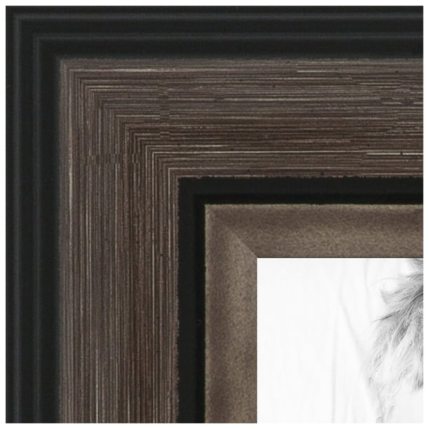 ArtToFrames 10x10 Inch Grey and Black Frame Picture Frame, This Gray