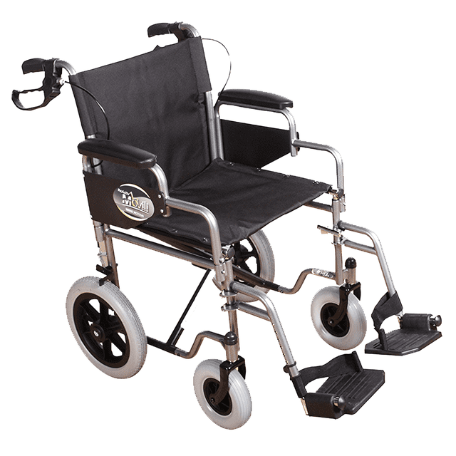Silla De Ruedas De Traslado Reactiv Con Descansabrazos Desmontables