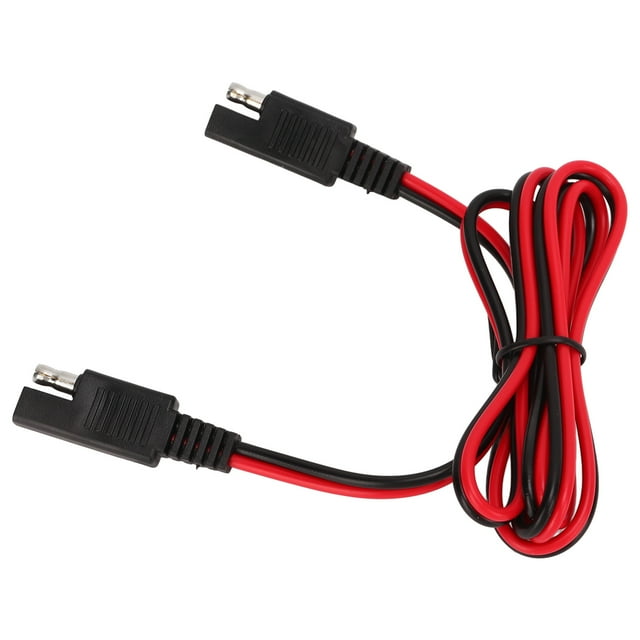 SAE To SAE Extension Cable, Quick Release Standard Ports 16AWG SAE Extension Cable Better Insulation for Motorcycles