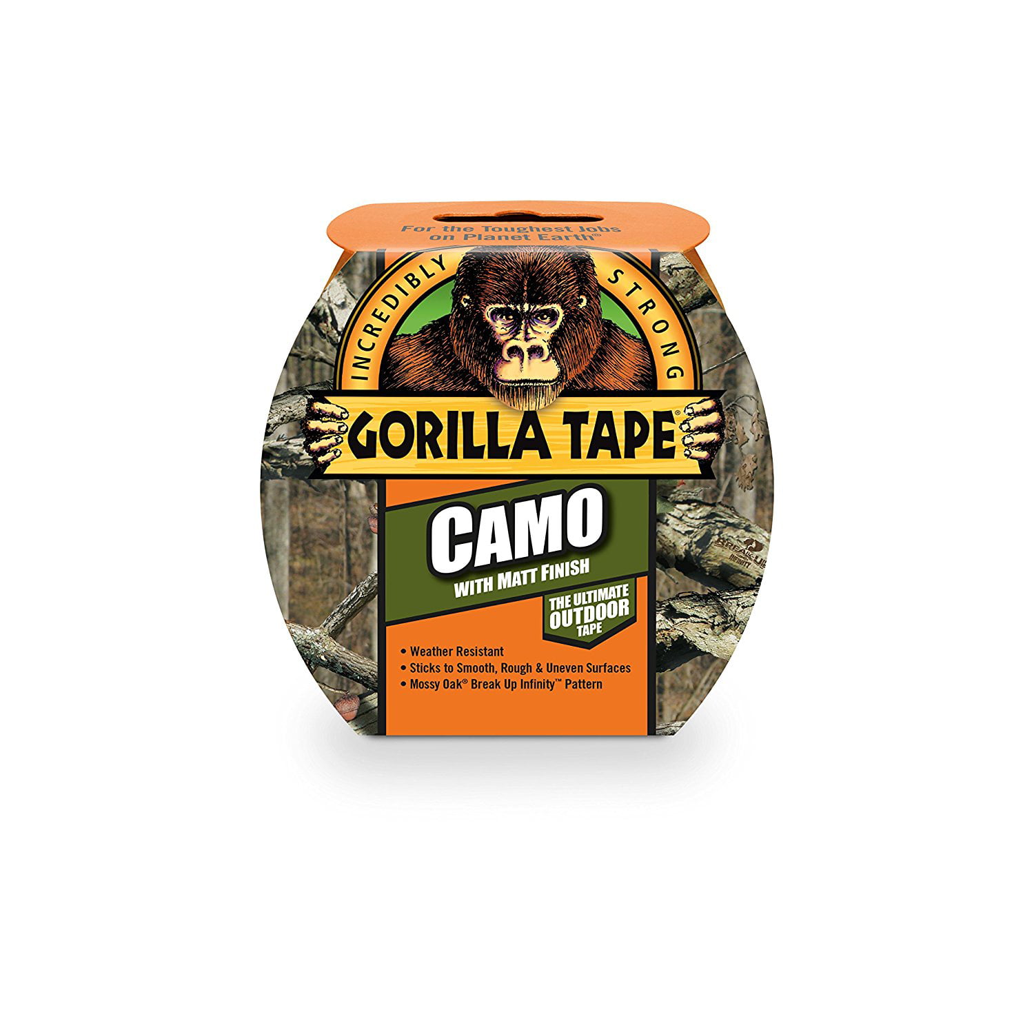 Gorilla Camo Duct Tape Mossy Oak, 1.88 x 9 yd Pack of 1 -1 