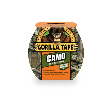 Tape, Camo Duct Tape, 1.88" x 9 yd, Mossy Oak, (Pack of 1), N/A By Gorilla