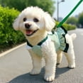 thumbnail image 1 of Leashes and Harnesses Set for Dogs Adjustable Walking Harness With Soft Padded Chest Durable Denim Material Suitable for Small to Large Outdoor Outdoor Training and Strolling, 1 of 5