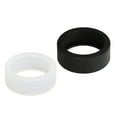 thumbnail image 1 of 2Pcs Silicone  Cover, Thin Lightweight Skin Friendly Smart  Protector Silicone Elastic Case Black and White, 1 of 8
