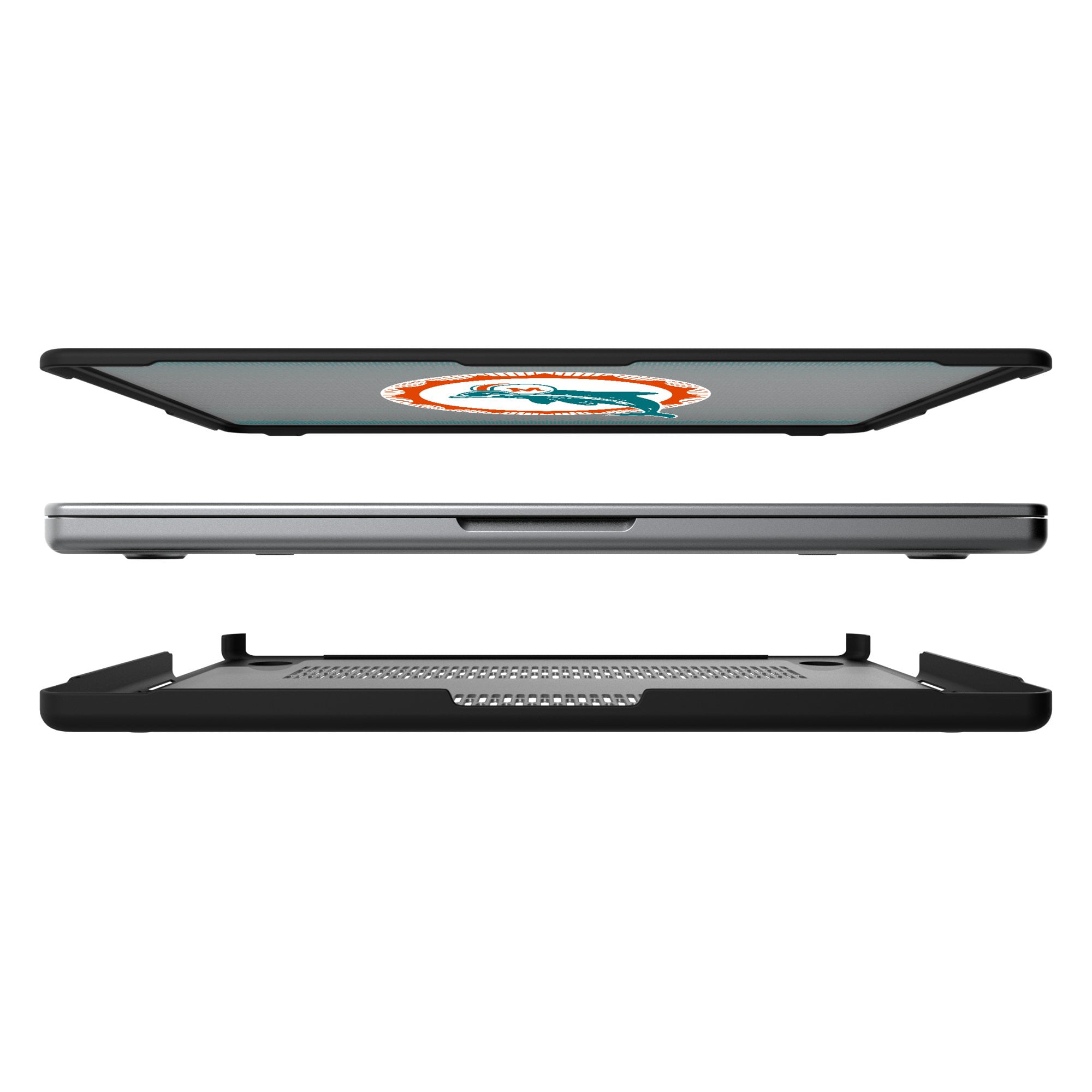 Keyscaper Miami Dolphins Linen MacBook Case - Thumbnail 2