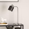 thumbnail image 2 of Henn&Hart 7" Nickel Metal Table Lamp, 2 of 8