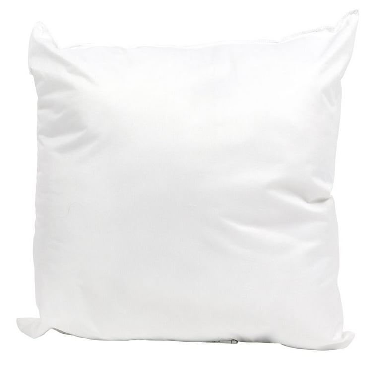 Fixwal Throw Pillow Inserts Set of 2-18 x 18 Inches Insert White Pillow  Forms Soft Microfiber Filled Pillow Inserts for Decorative Pillow Covers