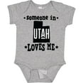 thumbnail image 3 of Inktastic Someone in Utah Loves Me Vacation Boys or Girls Baby Bodysuit, 3 of 5