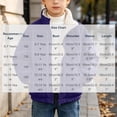 thumbnail image 3 of DJDLJWCJ Boys Winter Coat Fleece Lined Thicken Warm Quilted Jacket Solid Color Comforty Down Jacket Purple Size 13, 3 of 9