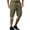 Z01-Green, variant on Men's Cargo Shorts 10 Inch Inseam Rip-Stop Straight 3/4 Chino Cargo Shorts Regular Fit with Multi-Pocket,Khaki,M