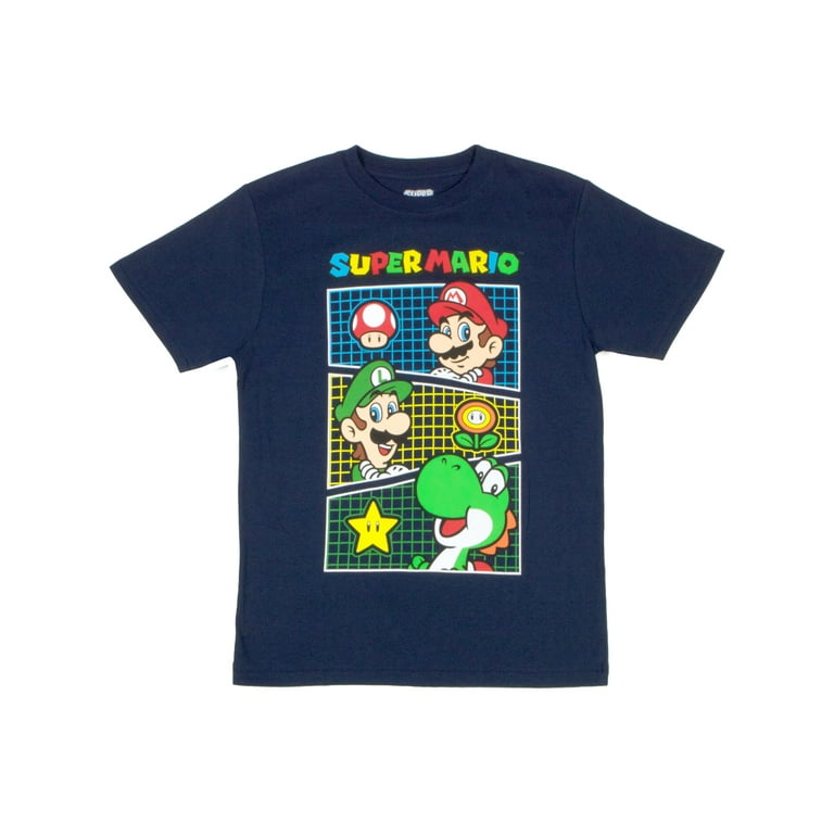 Super mario sales t shirt boy