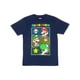thumbnail image 3 of Nintendo Super Mario Boys T-Shirts 3-Pack, Super Mario Bros Characters 3-Pack of Tees for Boys Bundle Set (Navy/Grey/Black, Size 8), 3 of 5