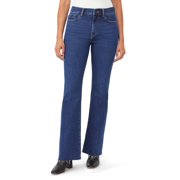 kensie Jeans for Women The Savannah High-Rise Flare 32-Inch Inseam, Windsor, 4