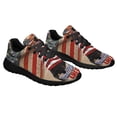 thumbnail image 6 of Patriotic Rottweiler Dog 4th Of July God Bless America Shoes Sneakers Black Size 6, 6 of 7