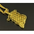 thumbnail image 4 of Collier mini Jésus Doré en Alliage Collier HIPHOP, 4 of 5