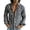 Dark Gray, variant on Mens 70s Disco Shirts Casual Floral Vintage Long Sleeve Button Down Shirt Western Boho Blouses