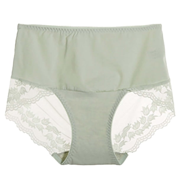 Womens High Waisted Bikini Underwear Smooth Hipster Underwear Breathable Ladies