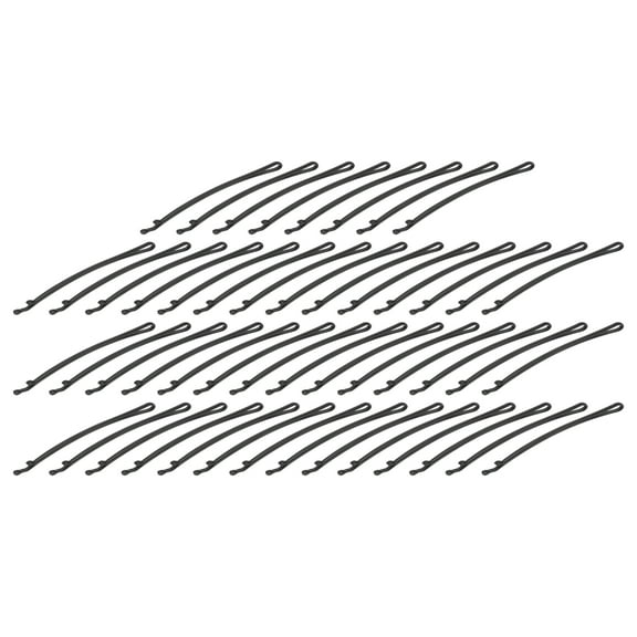 Unique Bargains Fashion arc Hairclip Hairdo Clip for Women 50 Pcs Curved