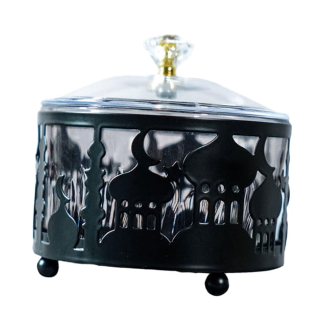 Azucarero con tapa, tarros de especias, adorno decorativo, tarro de almacenamiento, bote de condimento para café, Bar, cocina, encimera, hogar Negro