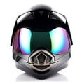 thumbnail image 5 of 1Storm Dual Sport Helmet Motorcycle Full Face Motocross Off Road Bike HGXP14A Glossy Black, 5 of 8