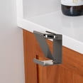 thumbnail image 4 of Gancho para Lavabo, Estante para Fregadero, Organizador de Almacenamiento, Fregadero de ño de Acero Al Carbono, Estante Colgante, Estante de Almacen Gris, 4 of 6