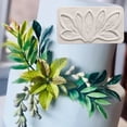 thumbnail image 5 of Non-Stick Super Soft Silicone Fondant Mold, Leaf Shaped Dessert Mold, Wedding Cake Ornament, Kitchen Gadget, 5 of 8