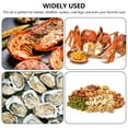 thumbnail image 4 of Seafood Tools Set Leg Sheller with 6Pcs Stainless Steel Forks and 3Pcs Zinc Alloy Lobster Crab Crackers Nut Cracker Shellfish Lobster Leg Opener Heavy Duty Kitchen Set, 4 of 9