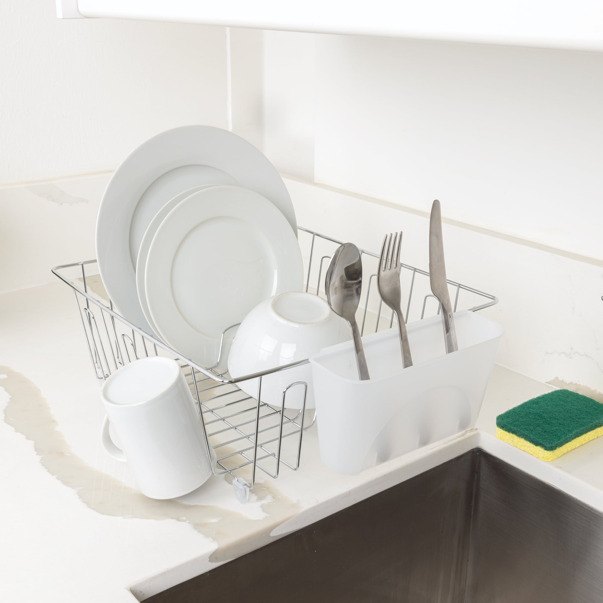 This Slim Dish Rack Is Perfect for My Tiny Kitchen (It's Only $17