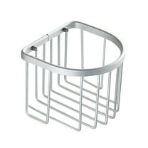 CATIEBYE roll tissue organizer Tissue Holder Aluminum alloy Silver Bathroom Shopping Mall 1Pcs