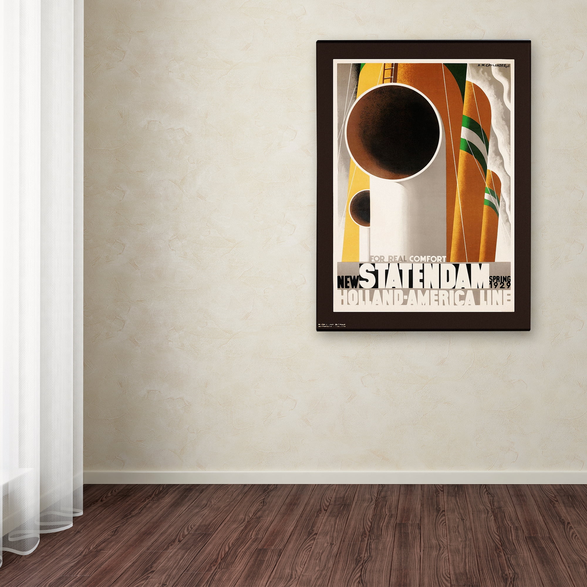 Trademark Fine Art 'Travel 49' Canvas Art by Vintage Lavoie