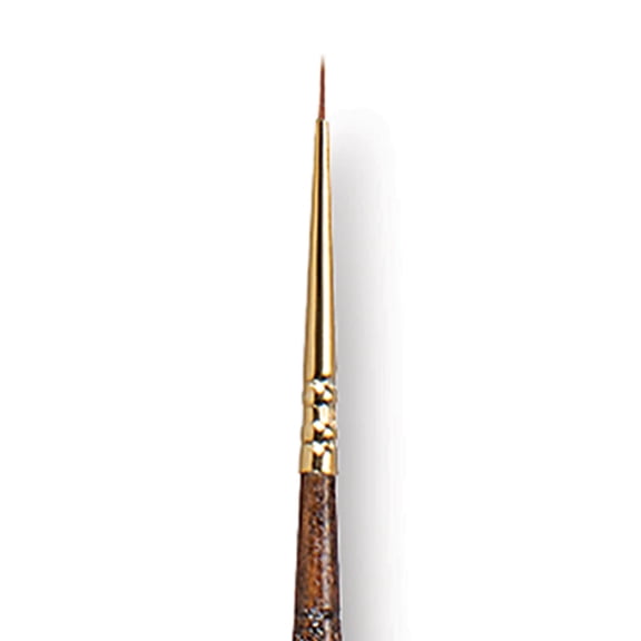 Escoda Reserva Kolinsky-Tajmyr Sable Brush - Round, Long Handle, Size 3/0