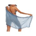 thumbnail image 3 of Jupe Sortie de Plage à Franges pour Femmes, Cache-Maillot Bikini Enveloppant, 3 of 4