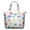 Colorful Dog Paw, variant on Colorful Funny Dachshund Travel Tote Bags for Women Carry On,Large Weekender Bags for Women Travel,Multi Functional Duffle Bag for Work,Shopping,Sports