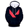 thumbnail image 3 of Sudadera con capucha con estampado 3D de Valorant para hombre y mujer, informal, de talla grande, para hombre y mujer, 3 of 5