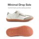 thumbnail image 3 of Zapatillas Deportivas Descalzas para Niños DREAM PAIRS Beige Talla 4 con Punta Ancha, 3 of 5